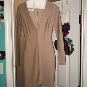 Nude dress